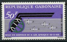Gabon, michel 190, xx