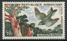 Gabon, michel 166, xx