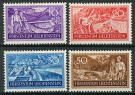 Liechtenstein, michel 152/55, x