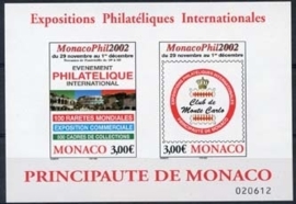 Monaco , michel blok 85 , xx