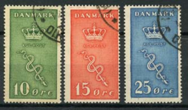 Denemarken, michel 177/79, o