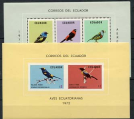 Ecuador, michel blok 63/64, xx
