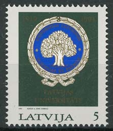 Letland, michel 375, xx