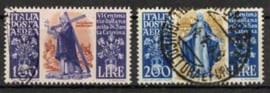 Italie, michel 744/45, o