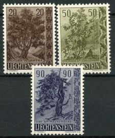 Liechtenstein, michel 371/73, xx