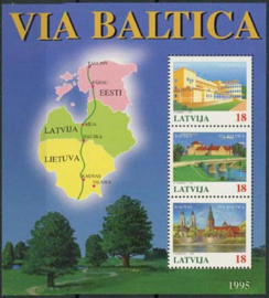 Letland, michel blok 5, xx