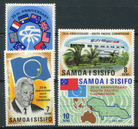 Samoa, michel 254/57, xx