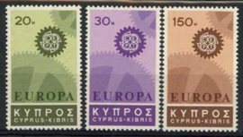 Cyprus, michel 292/94, xx