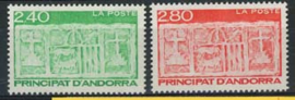 Andorra Fr., michel 456/57, xx