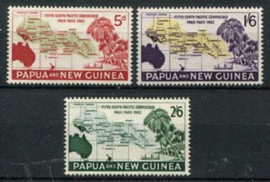 Papua N.Guinea, michel 43/45, xx