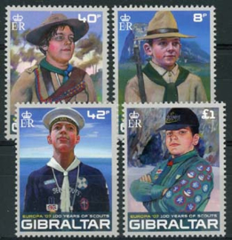 Gibraltar, michel 1210/13, xx