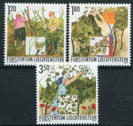 Liechtenstein, michel 1316/18, xx