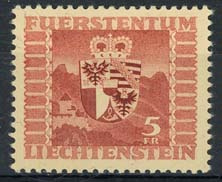Liechtenstein, michel 252, xx
