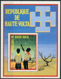 Haute Volta, michel blok 15, xx