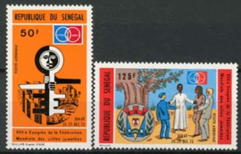 Senegal, michel 540/41, xx