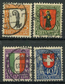 Zwitserland, michel 185/88, o