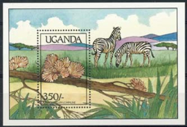Uganda, michel blok 96, xx