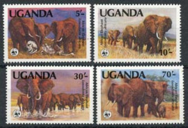 Uganda, michel 361/64, xx