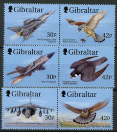 Gibraltar, michel 880/85, xx