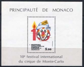 Monaco , michel blok 27 , xx