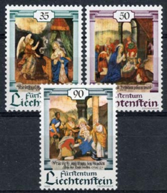 Liechtenstein, michel 1005/07, xx