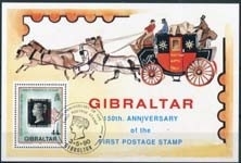 Gibraltar, michel blok 15, o