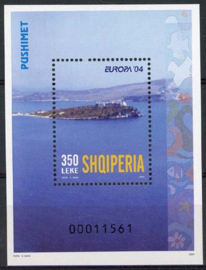 Albanie, michel blok 150, xx