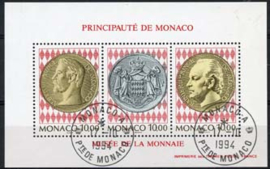 Monaco, michel blok 64, o