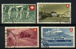 Zwitserland, michel 480/83,o