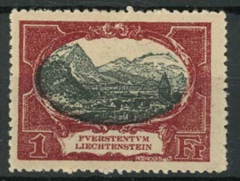 Liechtenstein, michel 60, x