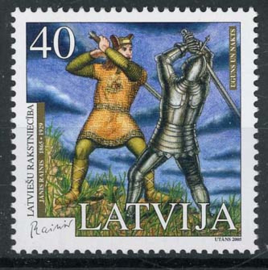 Letland, michel 643 A, xx