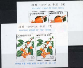 Korea Z., michel blok 389/90, xx