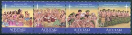 Aitutaki, michel 830/33, xx