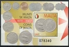 Malta , michel blok 41 , xx