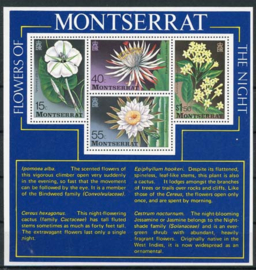 Montserrat, michel blok 12, xx
