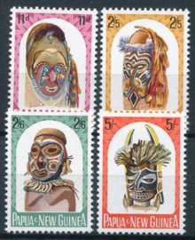 Papua N.Guinea, michel 52/55, xx