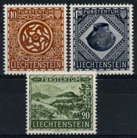 Liechtenstein, michel 319/21, x