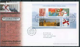 Engeland, michel blok 1 op FDC, 2007