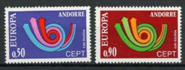 Andorra Sp., michel 247/48, xx