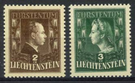 Liechtenstein, michel 238/39, xx