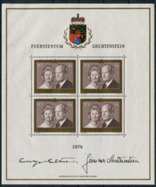 Liechtenstein, michel kb 614, xx