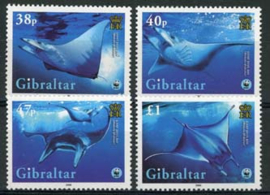 Gibraltar, michel 1150/53, xx
