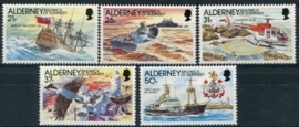 Alderney, michel 49/53, xx