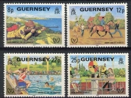 Guernsey, michel 237/40, xx