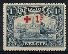 Belgie, obp 160, x