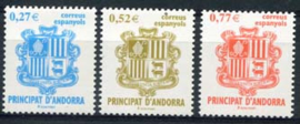 Andorra Sp., michel 307/09, xx