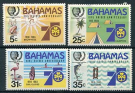 Bahamas, michel 586/89, xx