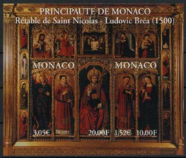 Monaco, michel blok 80, xx