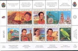 Venezuela, michel kb 3187/96, xx