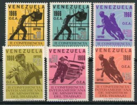 Venezuela, michel 1668/73, xx
